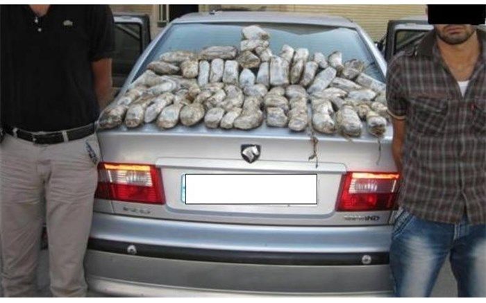 غافلگیر شدن قاچاقچیان با 43 کیلو مواد مخدر در داراب