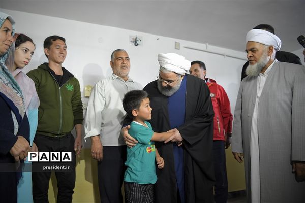 بازدید رئیس جمهوری از مناطق سیل زده  استان گلستان