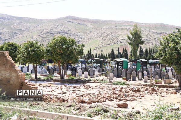 پاکسازی آثار تخریبی سیل در شیراز