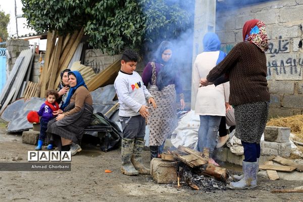 وضعیت مردم روستاهای سیل‌زده سیمرغ