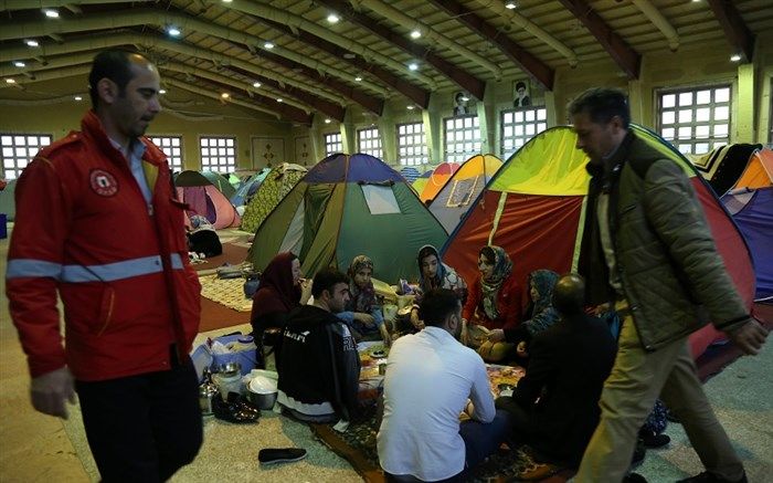 حضور مستمر نیروهای آتشنشانی در محل‌های اسکان زائرین