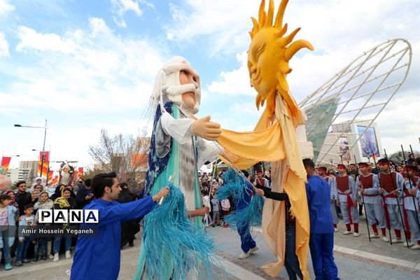 کارنوال شادی در پدیده شاندیز مشهد