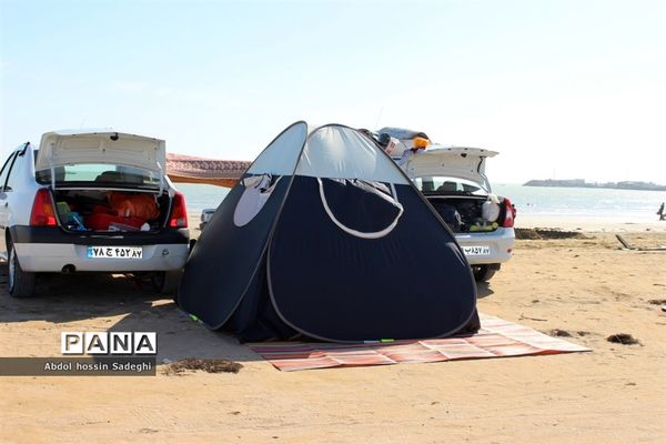 مسافران نوروزی در بوشهر-3