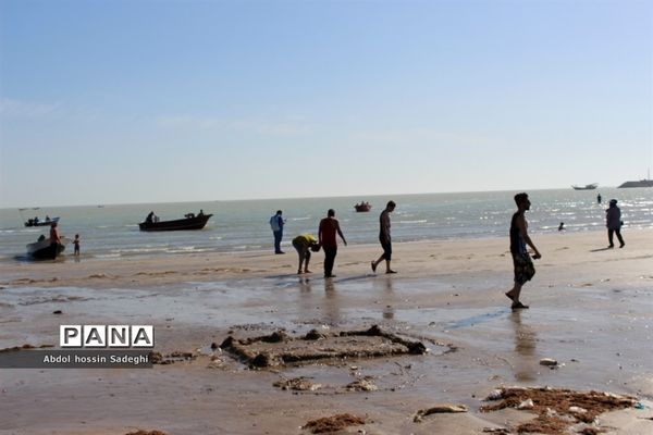 مسافران نوروزی در بوشهر-3