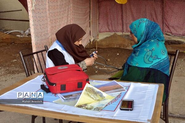 برپایی ایستگاه جمعیت جوانان هلال احمر شهرستان خوسف