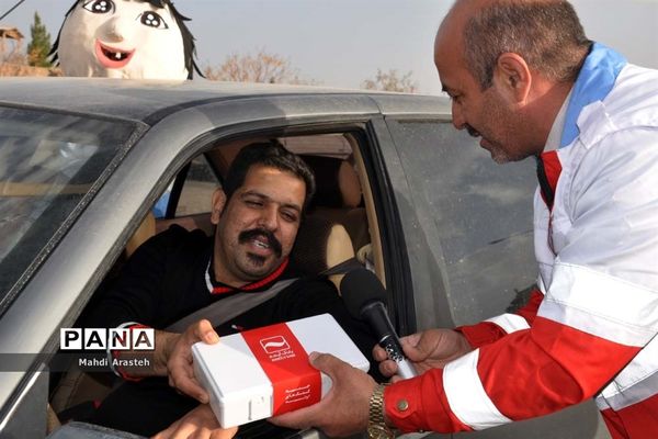 برپایی ایستگاه جمعیت جوانان هلال احمر شهرستان خوسف