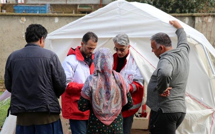 کاروان سلامت گیلان 960 نفر از سیل زدگان را ویزیت کردند