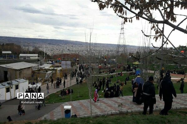 13فروردین روز طبیعت در کوه عون بن علی تبریز