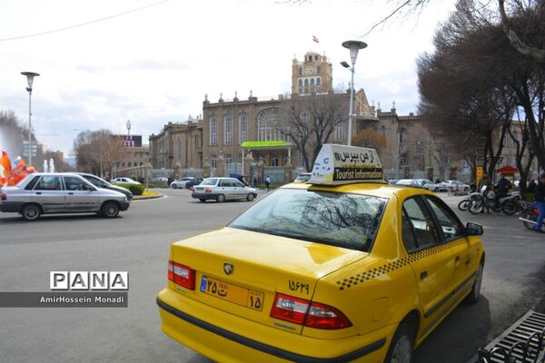 بازدیدمیهمانان نوروزی از اماکن گردشگری تبریز