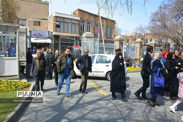 بازدیدمیهمانان نوروزی از اماکن گردشگری تبریز