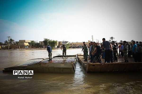 سیل در شهرستان‌ کارون