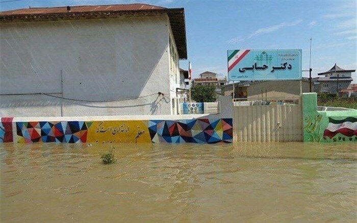 کمک سازمان‌های بین المللی برای بازسازی مدارس آسیب دیده در سیل