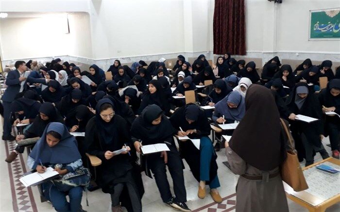 حضوردانش آموزان ناحیه دوشهرری در مرحله منطقه ای جشنواره دانایی و توانایی