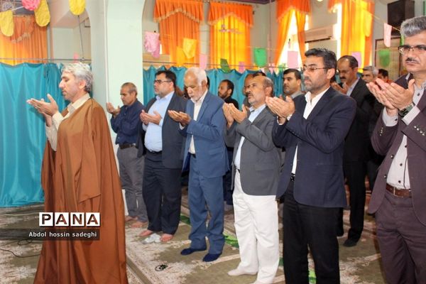 جشن ولادت امام حسین(ع)، حضرت ابوالفضل(ع) و امام سجاد(ع) در اداره کل آموزش و پرورش استان بوشهر