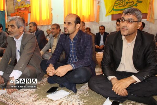 جشن ولادت امام حسین(ع)، حضرت ابوالفضل(ع) و امام سجاد(ع) در اداره کل آموزش و پرورش استان بوشهر