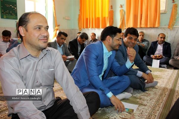 جشن ولادت امام حسین(ع)، حضرت ابوالفضل(ع) و امام سجاد(ع) در اداره کل آموزش و پرورش استان بوشهر