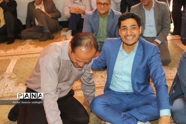 جشن میلاد حضرت  ابوالفضل و روز جانباز و حمایت از خدمات سپاه پاسداران در آموزش و پرورش استان بوشهر