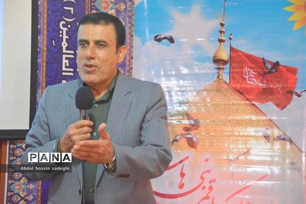 جشن میلاد حضرت  ابوالفضل و روز جانباز و حمایت از خدمات سپاه پاسداران در آموزش و پرورش استان بوشهر