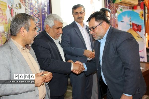 جشن میلاد حضرت  ابوالفضل و روز جانباز و حمایت از خدمات سپاه پاسداران در آموزش و پرورش استان بوشهر