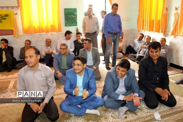 جشن میلاد حضرت  ابوالفضل و روز جانباز و حمایت از خدمات سپاه پاسداران در آموزش و پرورش استان بوشهر