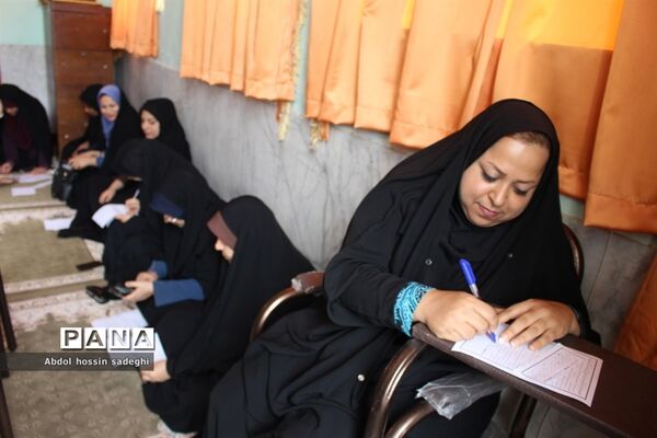 جشن میلاد حضرت  ابوالفضل و روز جانباز و حمایت از خدمات سپاه پاسداران در آموزش و پرورش استان بوشهر