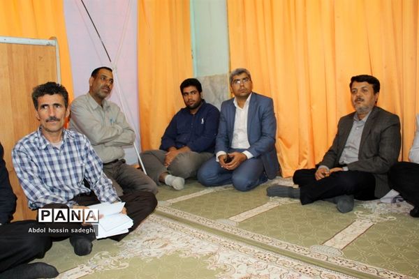 جشن میلاد حضرت  ابوالفضل و روز جانباز و حمایت از خدمات سپاه پاسداران در آموزش و پرورش استان بوشهر