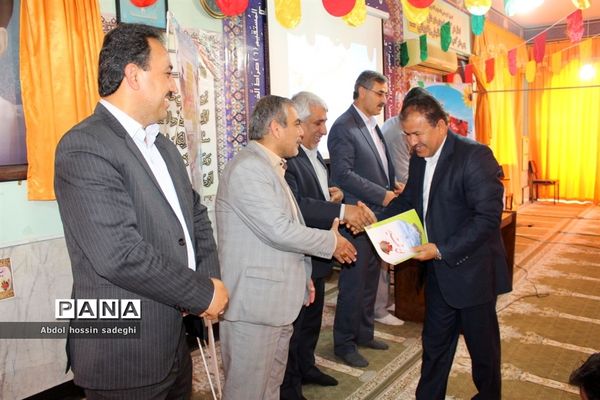 جشن میلاد حضرت  ابوالفضل و روز جانباز و حمایت از خدمات سپاه پاسداران در آموزش و پرورش استان بوشهر