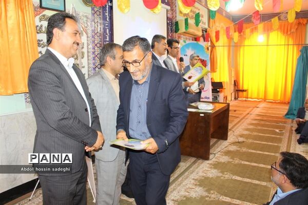 جشن میلاد حضرت  ابوالفضل و روز جانباز و حمایت از خدمات سپاه پاسداران در آموزش و پرورش استان بوشهر