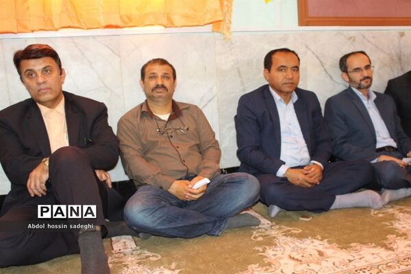 جشن میلاد حضرت  ابوالفضل و روز جانباز و حمایت از خدمات سپاه پاسداران در آموزش و پرورش استان بوشهر