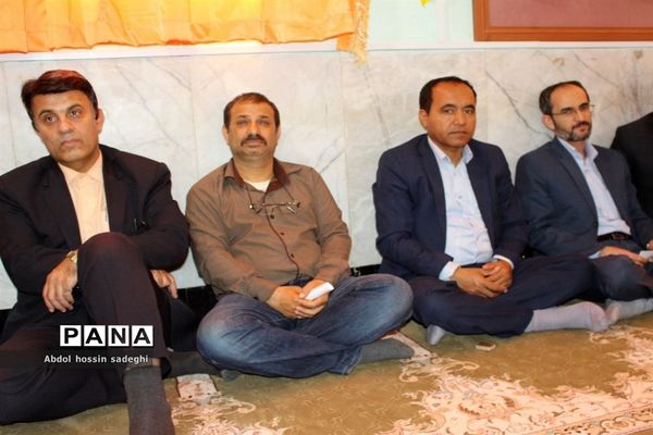 جشن میلاد حضرت  ابوالفضل و روز جانباز و حمایت از خدمات سپاه پاسداران در آموزش و پرورش استان بوشهر