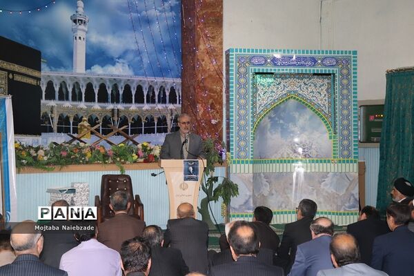 مراسم تجلیل از جانبازان اداره‌کل آموزش و پرورش خراسان رضوی