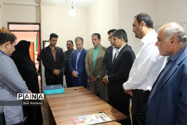 افتتاح اتاق ویژه اولیا در مدارس پروین اعتصامی  و  معینی  بوشهر