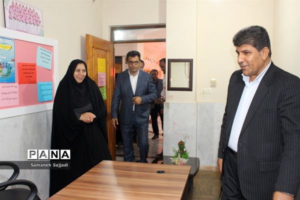 افتتاح اتاق ویژه اولیا در مدارس پروین اعتصامی  و  معینی  بوشهر