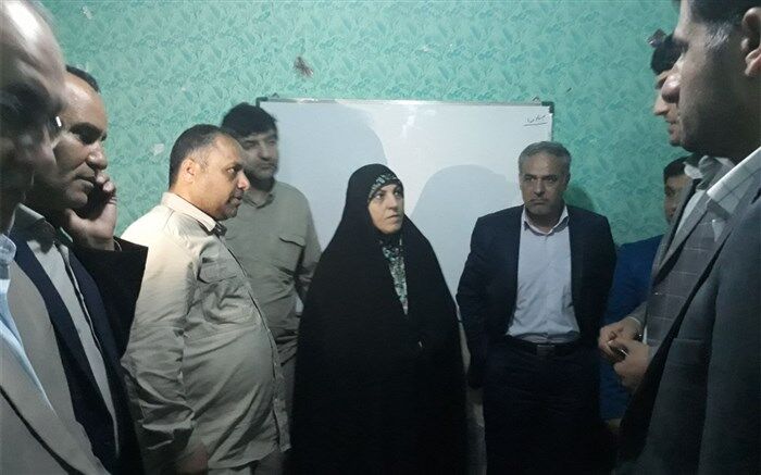 بازدید شبانه رییس سازمان نوسازی مدارس از مدارس مناطق محروم لرستان