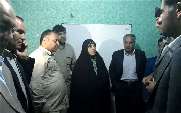 بازدید شبانه رییس سازمان نوسازی مدارس از مدارس مناطق محروم لرستان