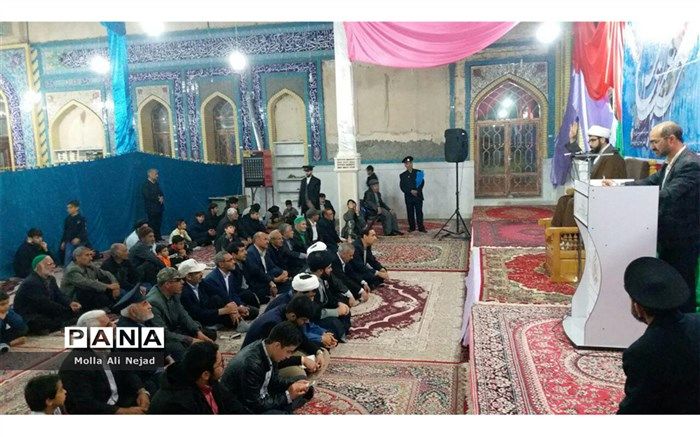 برگزاری جشن میلاد سه نور آسمانی درشهرزیارت شیروان