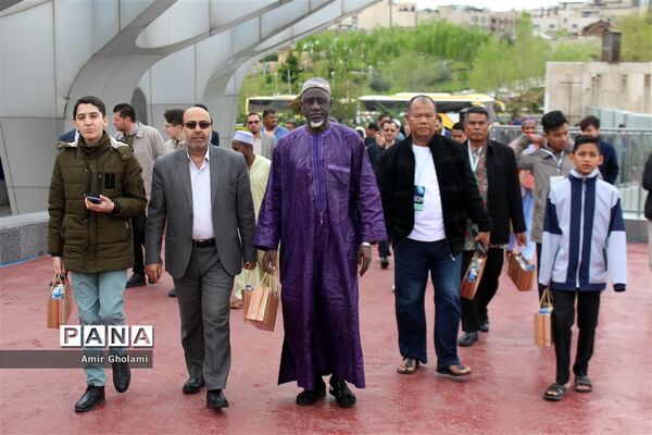 پل طبیعت میزبان شرکت کنندگان مسابقات بین المللی قرآن کریم