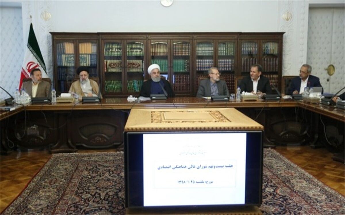 جلسه شورای هماهنگی  اقتصاد با حضور سران سه قوه برگزار شد