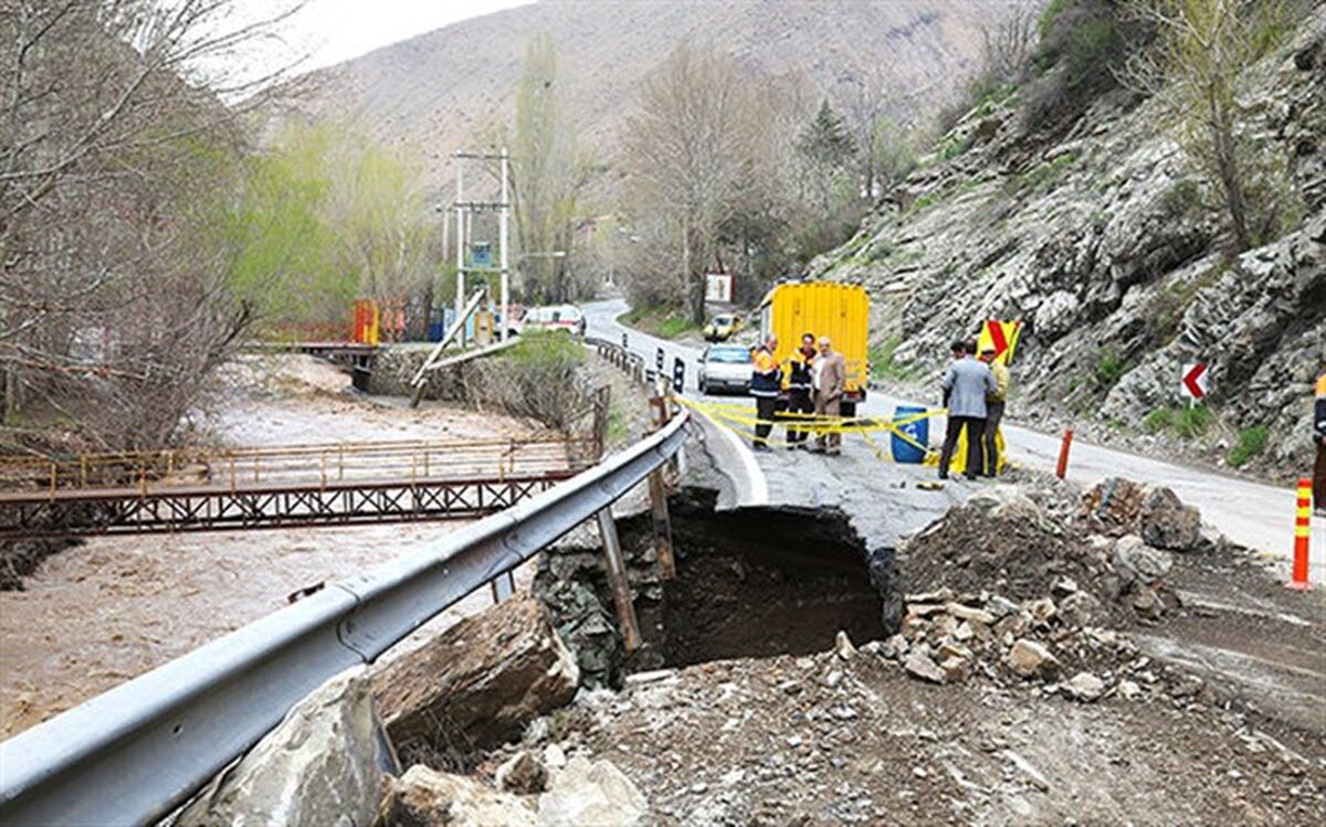انسداد بیش از ۵۰محور مواصلاتی