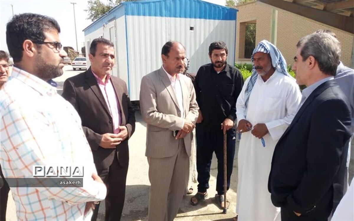 توزیع بیش از 9000 پرس غذا بین سیل زدگان دهستان دریسیه شادگان تا پایان روز پنجم اسکان سیل زدگان