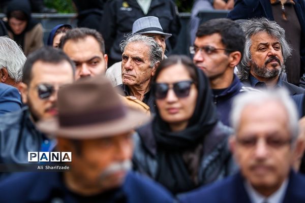 مراسم تشییع زنده‌یاد جمشید مشایخی