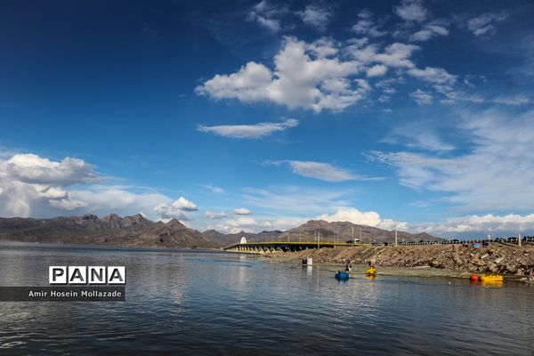 استقبال مردم از پرآبی دریاچه ارومیه