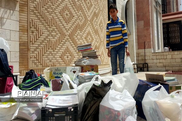 جمع‌آوری کتب درسی و کمک درسی از عموم مردم برای کمک به سیل زدگان شیرازی توسط سازمان دانش‌آموزی
