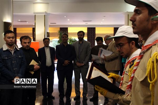 آیین استقبال از شرکت‌کنندگان ششمین دوره مسابقات بین‌المللی قرآن کریم دانش‌آموزان جهان اسلام