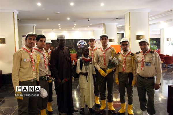 آیین استقبال از شرکت‌کنندگان ششمین دوره مسابقات بین‌المللی قرآن کریم دانش‌آموزان جهان اسلام