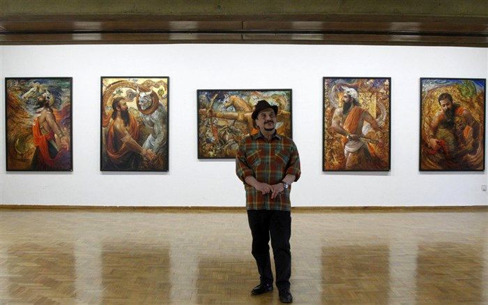 ادامه نمایشگاه حجت شکیبا در فرهنگسرای نیاوران