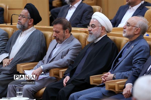 رئیس جمهوری در مراسم سالروز ملی فناوری هسته‌ای