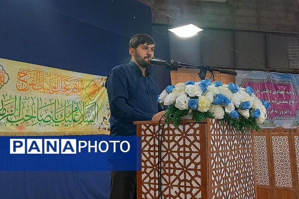 مراسم یادواره شهدا بسیج دانش‌آموزی در مصلی نسیم‌شهر