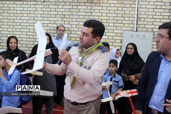 مسابقات گلایدر اولیای دانش‌آموزان پسر شهرستان بوشهر