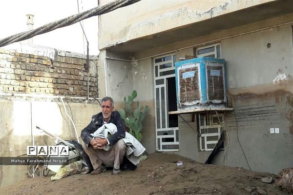 منازل تخریب‌شده در سیل پلدختر استان لرستان